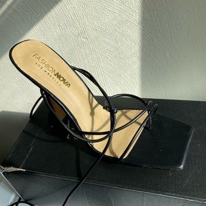 Fashion Nova Flirtationship Heeled sandal